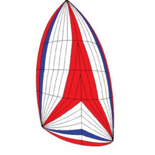 Spi assimétrico - ASY13 - Spinnaker One - para veleiro de cruzeiro / corte trirradial / em nylon