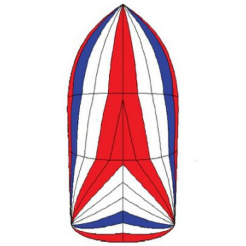Spi simétrico - SYM0 - Spinnaker One - para veleiro de cruzeiro / corte trirradial / em nylon