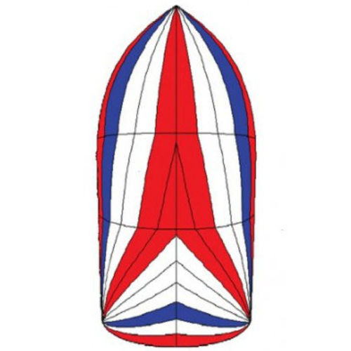 Spi simétrico - SYM3 - Spinnaker One - para veleiro de cruzeiro / corte trirradial / em nylon