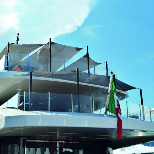 Mastro para toldo para iate - AW80 - Seasmart - em fibra de carbono