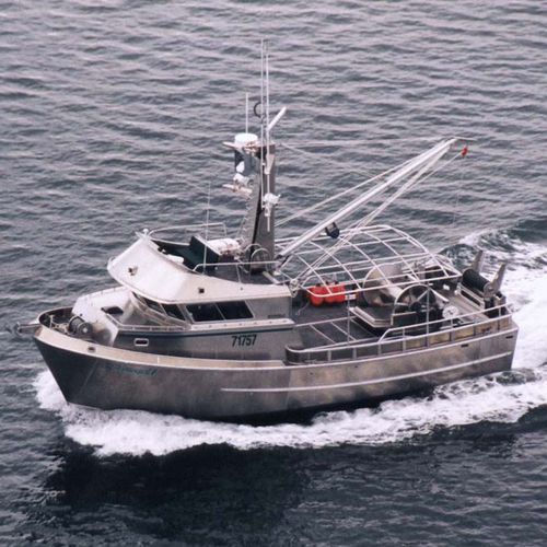 Barco profissional barco de pesca profissional - 47’ Combination - Rozema Boats Works - com motor de centro / em alumínio