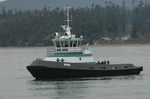 Barco profissional rebocador - 65' - Rozema Boats Works - Z-drive / em alumínio
