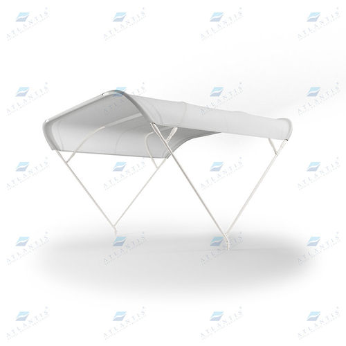 Capota para barco a motor - Atlantis Italia - para cockpit / com estrutura de alumínio / de poliéster