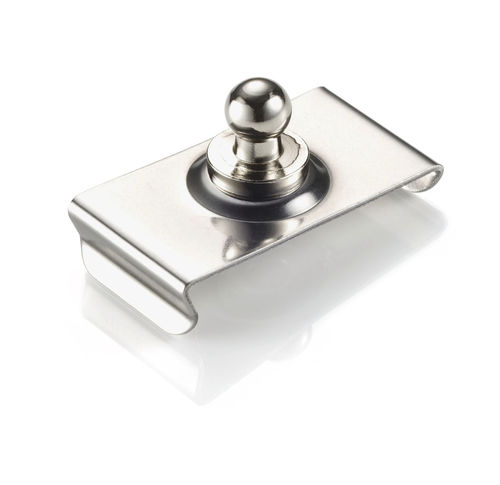 Botão de pressão para barco - LOXX® Windshield-Clip - Schaeffertec GmbH - para capa / macho / metálico