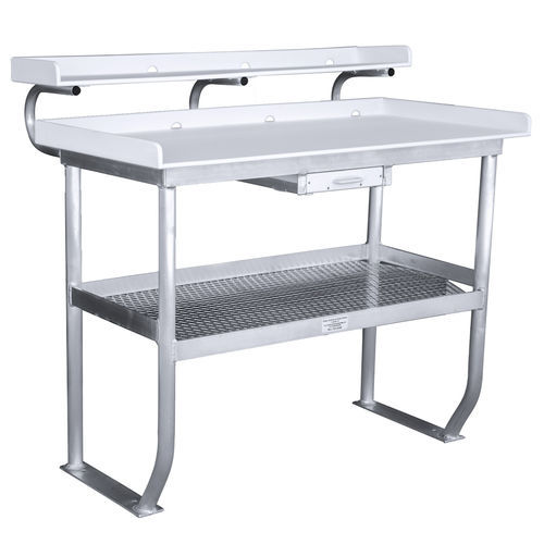 Mesa para limpeza de peixe para píer - 4684-0000 - Old Saltz - convencional / em alumínio / em alumínio