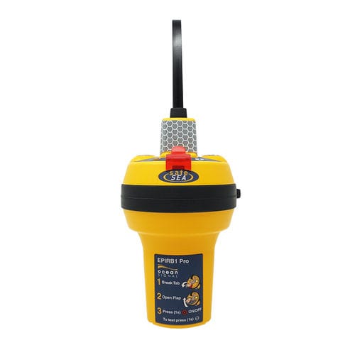 Baliza de emergência para barco - Pro - Ocean Signal - de satélite / GPS / rádio