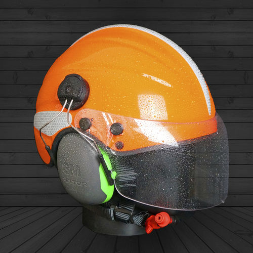 Capacete de proteção - Cut Away - Gecko Headgear - para adulto / configuração para protetores auditivos