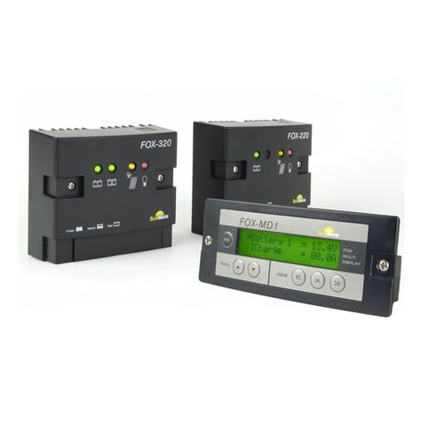 Controlador e regulador de carga para bateria - FOX Series-X20 - SunWare Solartechnik - painel solar / para barco