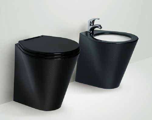 Vaso sanitário náutico - Race Standard - Planus - com escoamento por gravidade / em fibra de carbono