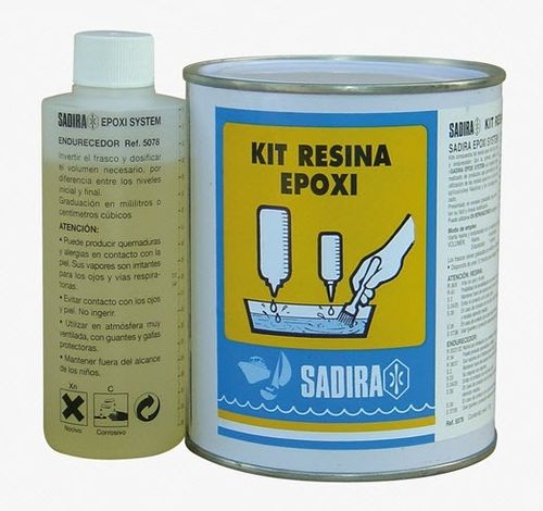 Kit de reparo à base de resina epóxi à base de resina epóxi - 507 series - SADIRA Marine Products