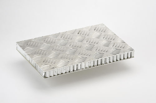 Painel sanduíche para acondicionamento de navio - COMPOCEL® FLOOR ALU-RIS / ALU-MAN - Cel Components s.r.l.  - para piso de navio / colmeia em alumínio / em alumínio
