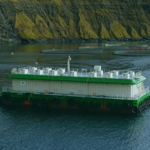 Navio de abastecimento (feeder) - GroBarge - GroAqua - barcaça
