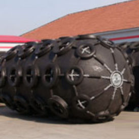 Defensa para porto - D 3.3 M x L 6.5 M - Qingdao Evergreen Maritime CO.,LTD - para cais / Yokohama / Dropstitch