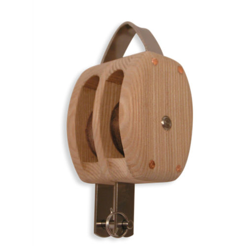 Moitão duplo - EYDR series - Esprit Yachting - com gancho de suporte / com argola / de mancal liso