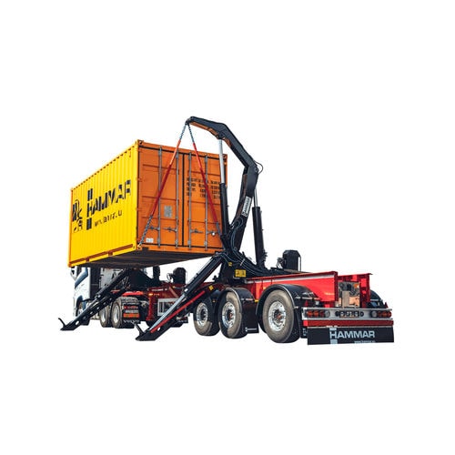 Carreta rodoviária - 160 series - Hammar - de movimentação / porta-contêineres / para terminal portuário