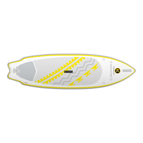 Prancha de SUP inflável - Outfitter 10'10 - C4 Waterman - Allround / de turismo / para iniciante