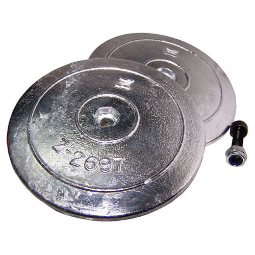 Ânodo de sacrifício para barco - A-2697 - Zineti SAU - Cathodic Protection - em alumínio