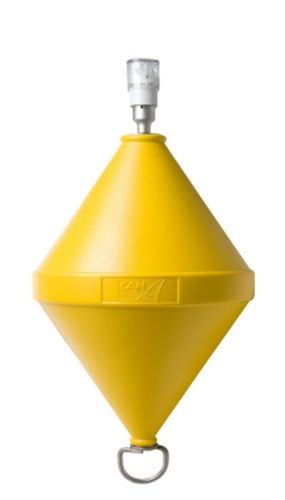 Boia de balizamento - GA6030 - CAN-SB MARINE PLASTICS - para delimitação de área de banho / em material plástico / com luz de sinalização