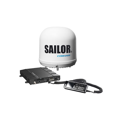 Inmarsat sistema de comunicação - SAILOR Fleet One - Cobham - para navio / FleetBroadband