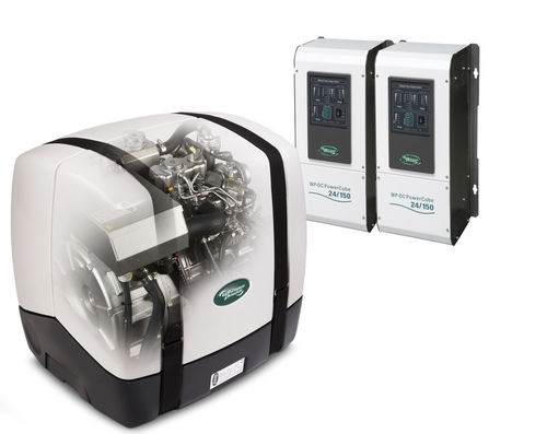 Grupo gerador de energia a diesel - Piccolo GV 3 - WhisperPower - para barco / com alternador