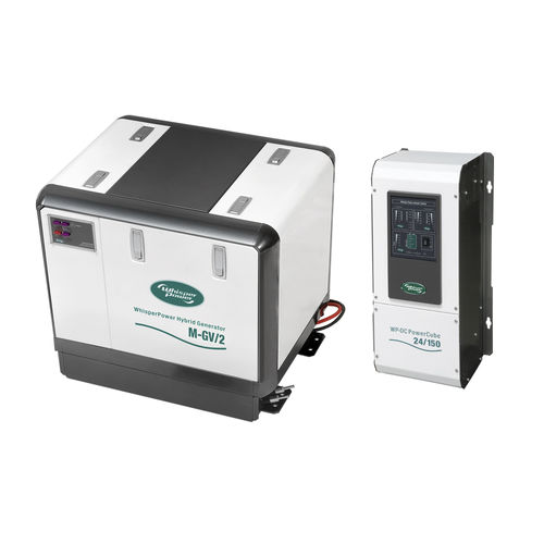 Grupo gerador de energia a diesel - M-GV 2 - WhisperPower - para barco / com alternador