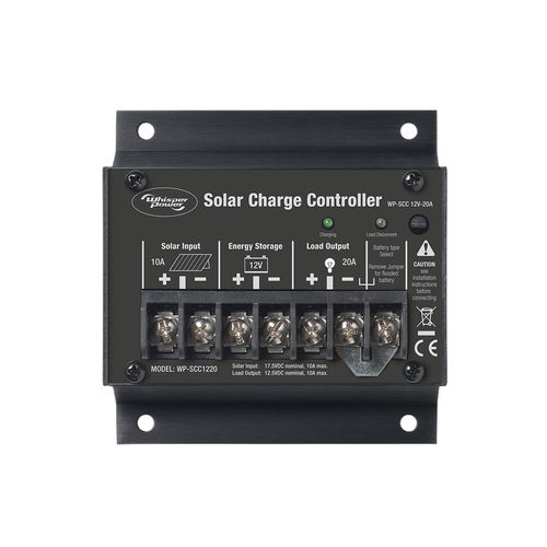 Controlador de carga para bateria - PWM Suntrack 10 - WhisperPower - painel solar / para barco / automático