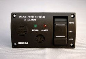 Painel de comando para barco - C2268  - Pump International   - para porão / com alarme