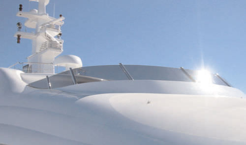 Para-brisa sob medida - Beekmans RVS   - para barco