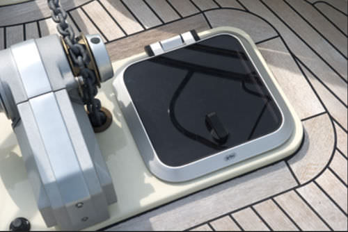 Gaiuta quadrada - FLUSHLINE - Gebo Marine Glazing B.V. - para barco / de abrir