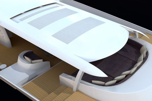 Capota de sol para iate - Retractable Roof - Sol-Mates