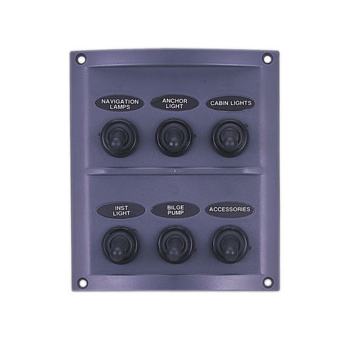 Painel de comando para barco - 10064 series - AAA WORLD-WIDE ENTERPRISES LTD. - para circuito elétrico / semiestanque