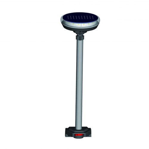 Luz de navegação para barco - 01144 - AAA WORLD-WIDE ENTERPRISES LTD. - solar / branca / em aço inoxidável