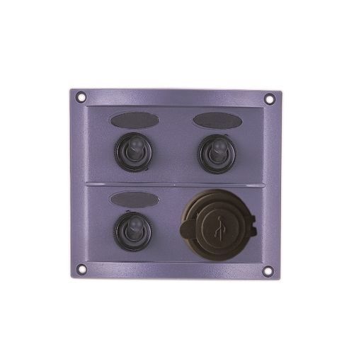 Quadro elétrico para barco - 10140-U - AAA WORLD-WIDE ENTERPRISES LTD. - impermeável / com porta USB