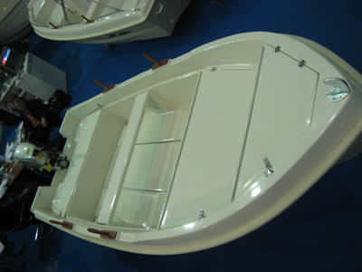 Bote com motor de popa - KAREL 400V & 430V - Karel Boats - open / com console central / de pesca esportiva
