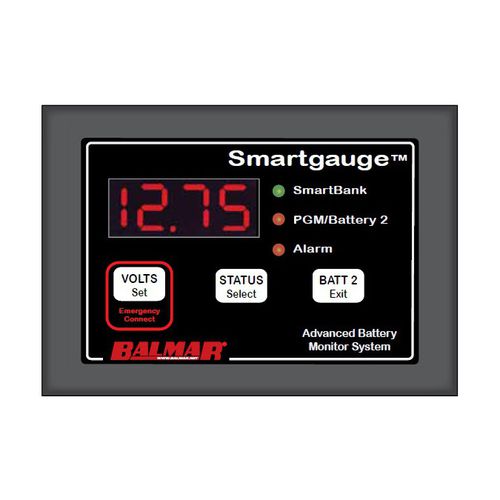Indicador para barco - SmartgaugeTM - Balmar - de monitoramento / digital / para bateria