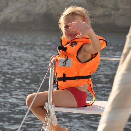 Colete auxiliar de flutuação para esportes aquáticos - RESCUE - Aquarius - infantil / para bebê / de espuma