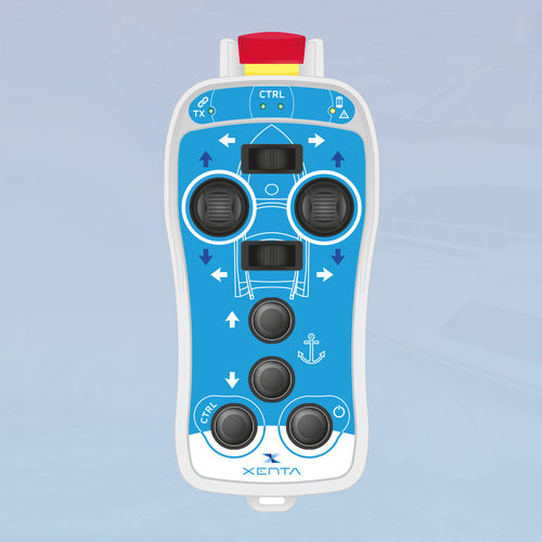 Controle remoto para propulsor - XENTA - de molinete / para motor / para barco