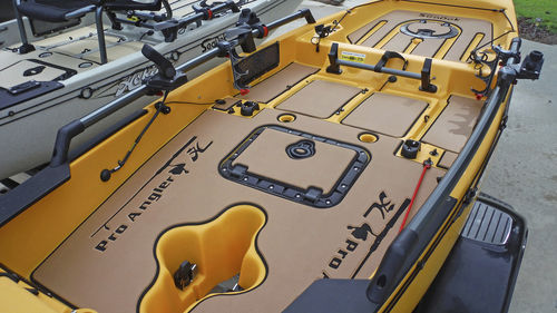 Pad para caiaque ou canoa - Hobie - Mirage Pro Angler 12 - 2013 - SeaDek
