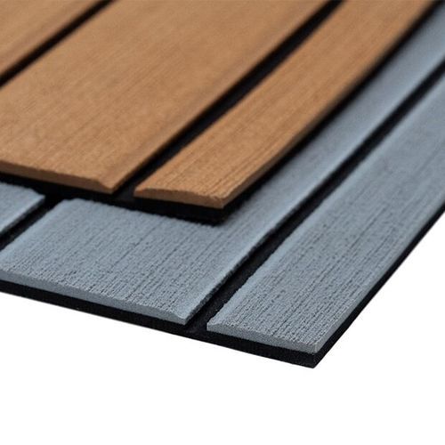 Revestimento de convés antiderrapante - FULL SHEET - 2.5" FAUX TEAK - SeaDek - em teca sintética