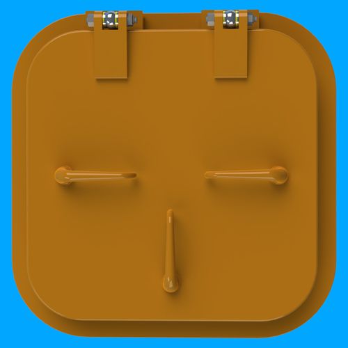 Gaiuta para barco - HWTPR series - Bofor Marine Products  - para iate / quadrada / de abrir