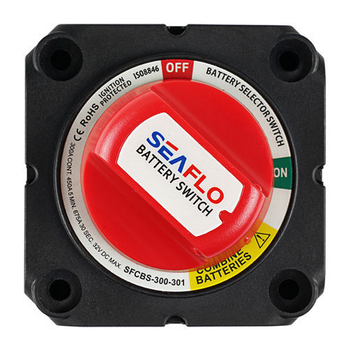 Chave seletora de baterias - SFCBS-300-301 - SEAFLO
