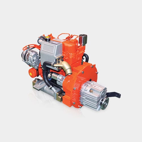 Motor de centro - HB23D1-S / HB29D1-S / HB36D1-S - Hyundai Lifeboats Co., Ltd.  - a diesel / para embarcação de recreio / de injeção indireta