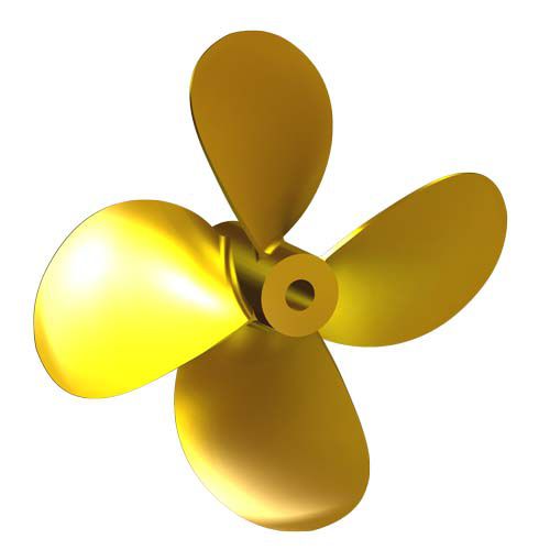 Hélice para barco - L7 - Italian Propellers S.r.l.  - de passo fixo / eixo de hélice / 4 pás