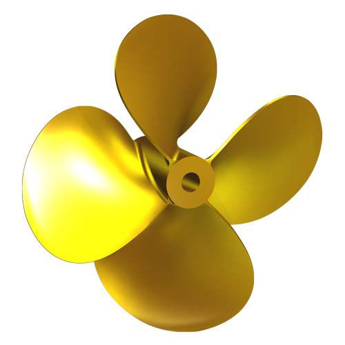 Hélice para barco - P12 - Italian Propellers S.r.l.  - de passo fixo / eixo de hélice / 4 pás