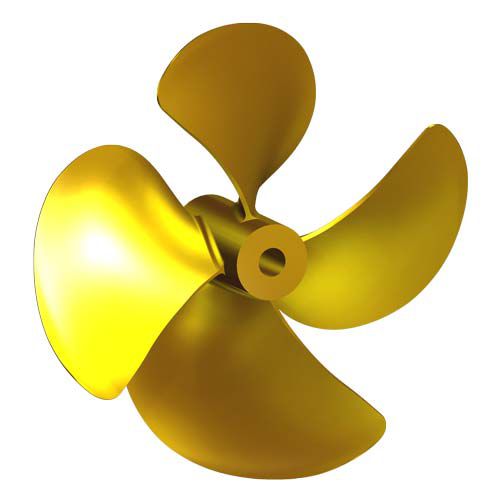 Hélice para barco - Sk11 - Italian Propellers S.r.l.  - de passo fixo / eixo de hélice / 4 pás