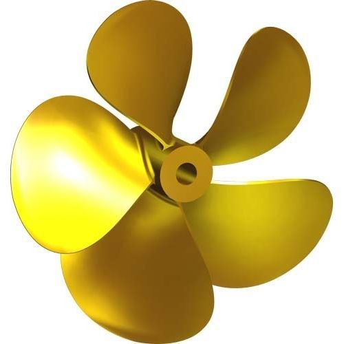 Hélice para barco - MV14 - Italian Propellers S.r.l.  - de passo fixo / eixo de hélice / 5 pás