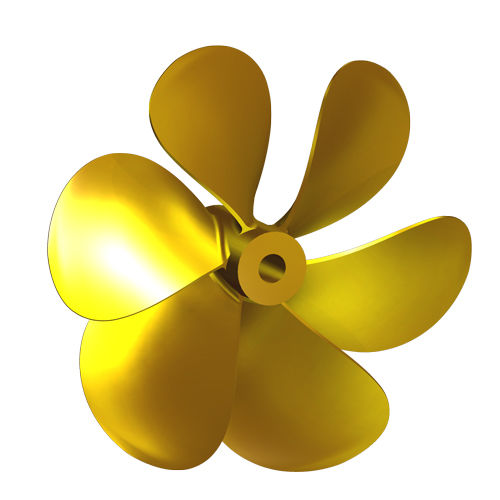 Hélice para barco - FV14 - Italian Propellers S.r.l.  - de passo fixo / eixo de hélice / 6 pás