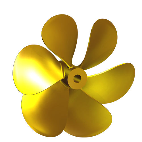 Hélice para barco - FV15 - Italian Propellers S.r.l.  - de passo fixo / eixo de hélice / 6 pás