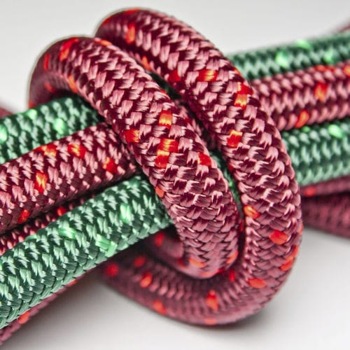 Cabo náutico multiusos - MagSuper X - Baltic Ropes - com trançado apertado / para iate / alma em poliéster