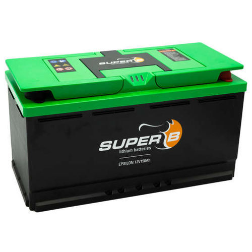 Bateria náutica - EPSILON 150 - Super B Lithium Power B.V. - 12 V / de lítio / de fosfato de ferro